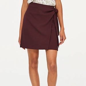 LOFT Faux Wrap Skirt
